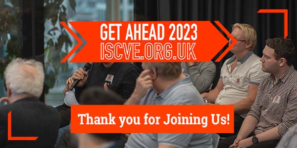 ISCVE Get Ahead Event Thank you for Joining Us 600x300px Image