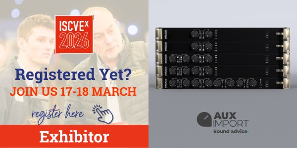 ISCVEx 2026 Exhibitors - AUX Import - Web - (600 x 300 px) - 2025