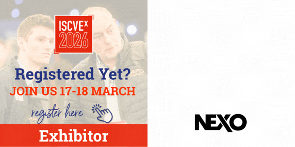 ISCVEx 2026 Exhibitors - NEXO - Web - (600 x 300 px) - 2025