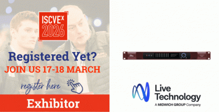 ISCVEx 2026 Exhibitors - Live Technology - Web - (600 x 300 px) - 2026