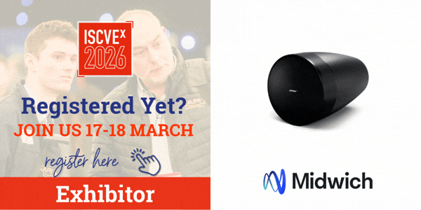 ISCVEx 2026 Exhibitors - Midwich - Web - (600 x 300 px) - 2026
