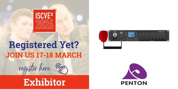 ISCVEx 2026 Exhibitors - Penton UK - Web - (600 x 300 px) - 2026