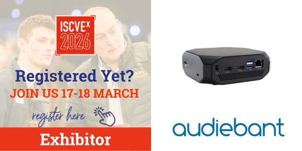 ISCVEx 2026 Exhibitors - Audiebant - Web - (600 x 300 px) - 2026