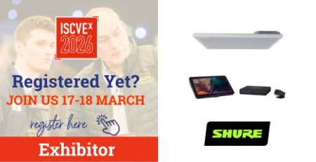 ISCVEx 2026 Exhibitors - Shure - Web - (600 x 300 px) - 2026
