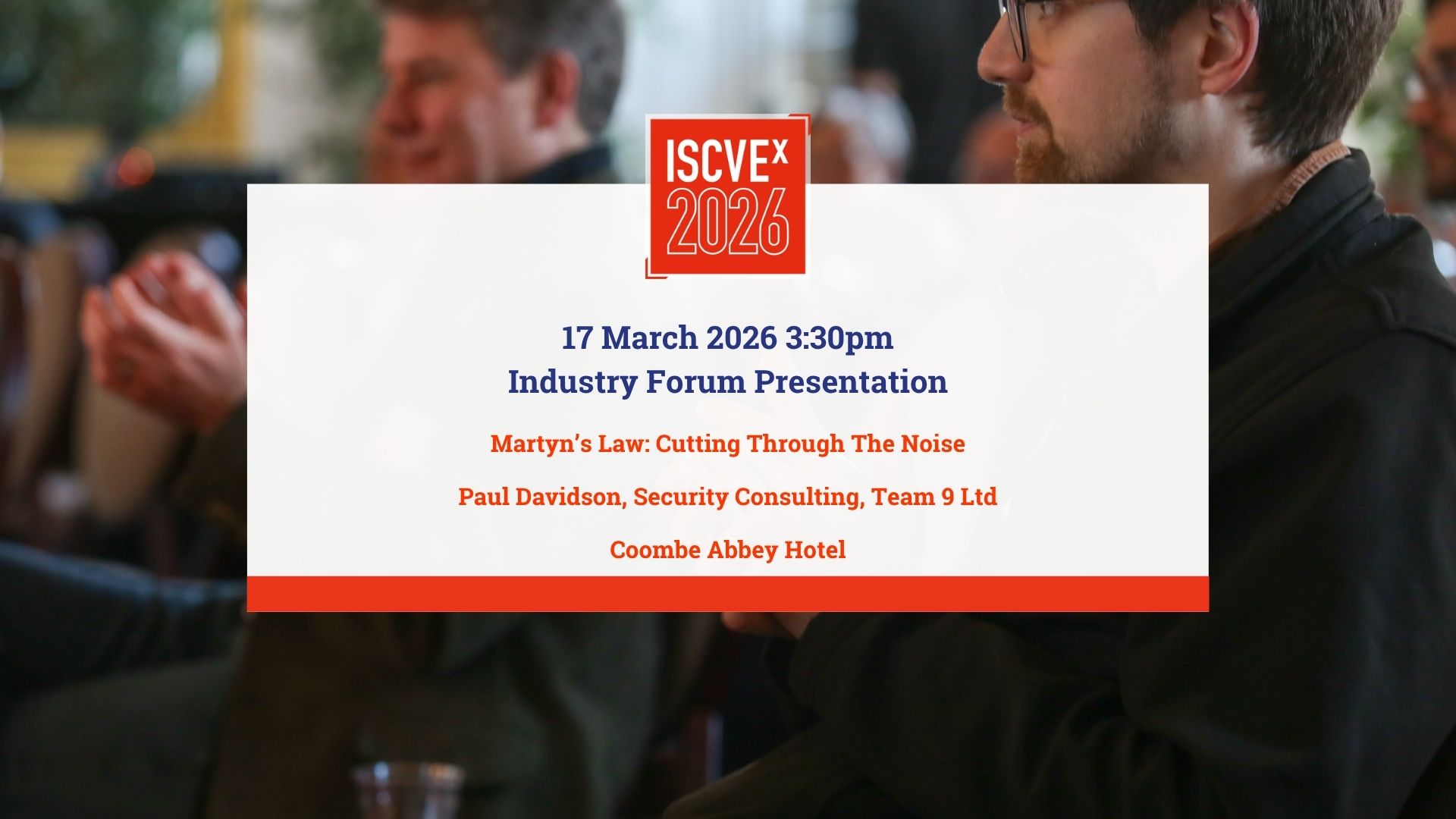 ISCVEx 2026 Industry Forum Presentation Thumbnail 1920x1080px