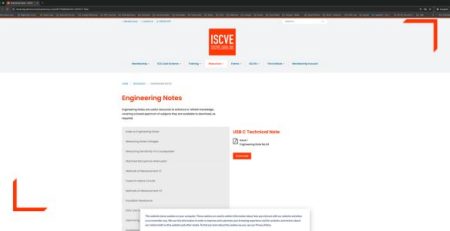 ISCVE Engineering Note 44 USB C Technical Note - Web - 2026 (600 x 300)