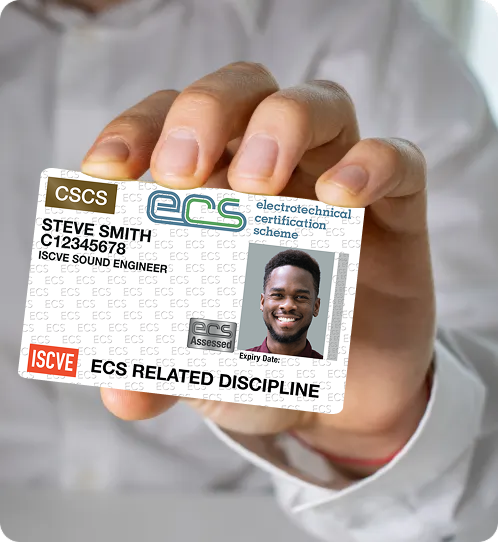 ISCVE Sound Engineer ECS Card