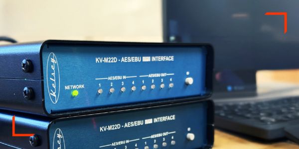 ISCVE Supporting Member Kelsey Acoustics achieves Milan certification for KelseyVerse audio interfaces - Web - (600x300px)