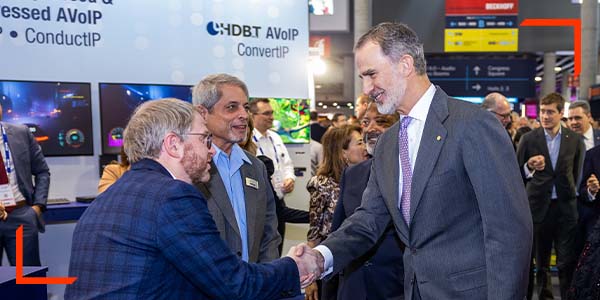 ISCVE ISE 2023 King of Spain visit 600x300px Image 2023